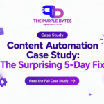 Content Automation Case Study: The Surprising 5-Day Fix